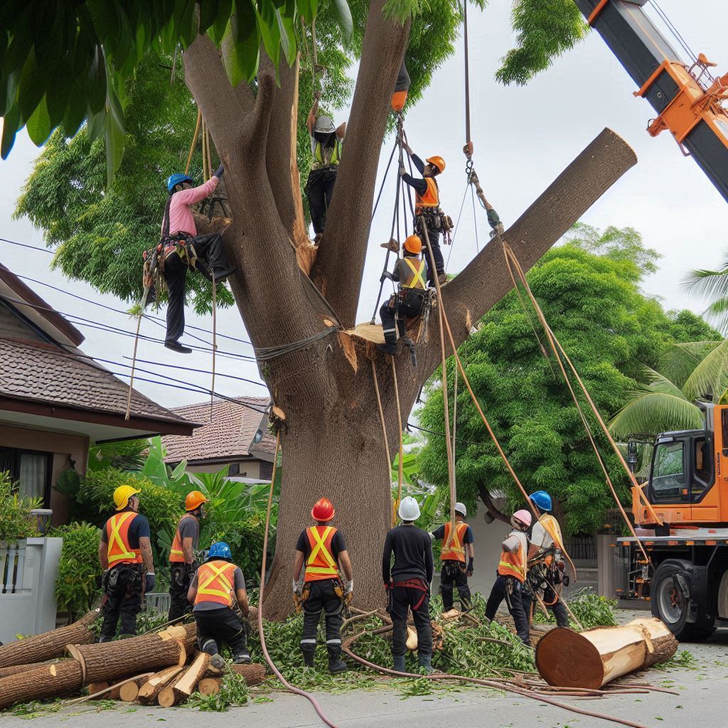 Professional Large Tree Removal Services In Merrimac Massachusetts